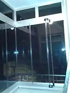 Siyah Cam Balkon